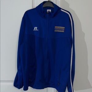 Mens Coppin State Jackson Bald Eagle Tennis Team Full Zipper warm up jacket M